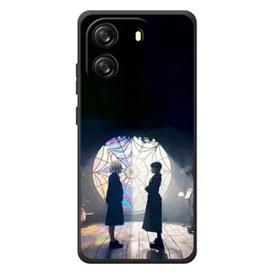 Чехлы с принтом Уэнсдей на Blackview Oscal Flat 1C (Уэнсдей и Энди)