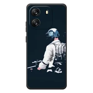 Чохол з картинкою "Герой Pubg" на Blackview Oscal Flat 1C (В екіперівці)