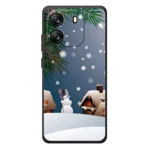 Чехлы на Новый Год Blackview Oscal Flat 1C (Зима)