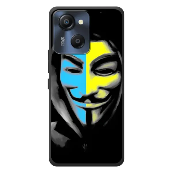 Чехол с рисунком «Анонимус патриот» для Blackview Oscal Modern 8 Чехол с рисунком «Анонимус патриот» для Blackview Oscal Modern 8