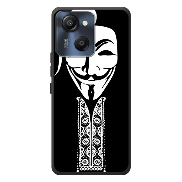 Чехол с рисунком «Анонимус» для Blackview Oscal Modern 8 Чехол с рисунком «Анонимус» для Blackview Oscal Modern 8