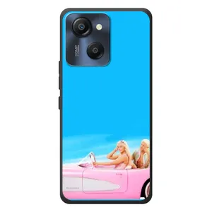 Силиконовый Чехол Барби Фильм на Blackview Oscal Modern 8 (Барби и Кен)