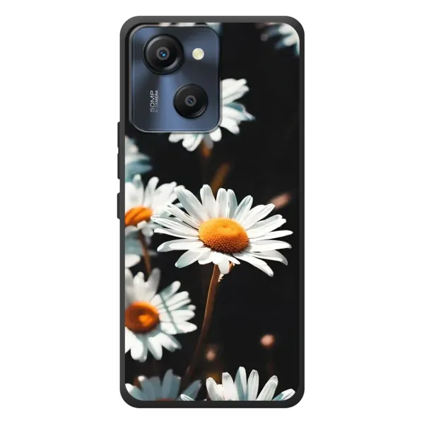 Чехол с рисунком «Белые ромашки» для Blackview Oscal Modern 8 Чехол с рисунком «Белые ромашки» для Blackview Oscal Modern 8