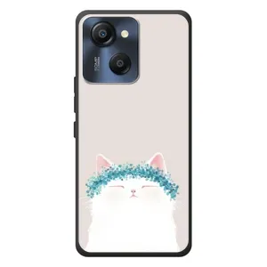 Чохол на тематику: Коти для Blackview Oscal Modern 8 (Білий котик)