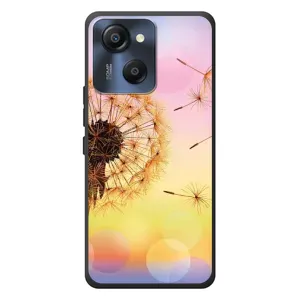 Силиконовый Чехол с одуванчиками на Blackview Oscal Modern 8 (Цветок-одуванчик)