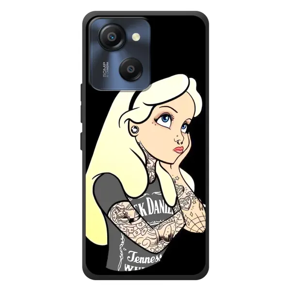 Чехол с рисунком «Девушка обиделась» для Blackview Oscal Modern 8 Чехол с рисунком «Девушка обиделась» для Blackview Oscal Modern 8