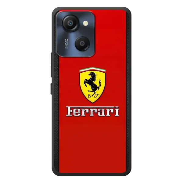Чехол с рисунком «Ferrari Logo» для Blackview Oscal Modern 8 Чехол с рисунком «Ferrari Logo» для Blackview Oscal Modern 8