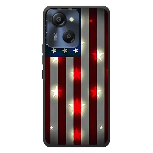 Чехол с рисунком «Флаг США 2» для Blackview Oscal Modern 8 Чехол с рисунком «Флаг США 2» для Blackview Oscal Modern 8