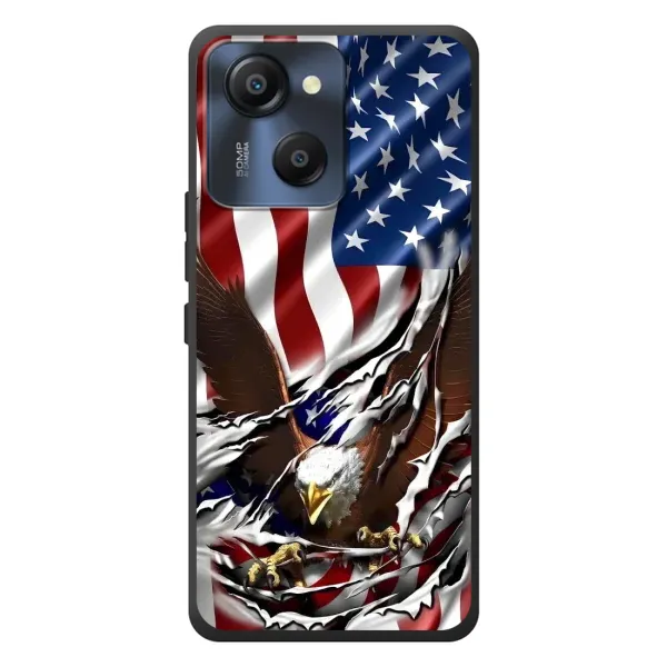 Чехол с рисунком «Флаг USA» для Blackview Oscal Modern 8 Чехол с рисунком «Флаг USA» для Blackview Oscal Modern 8