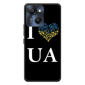 Силиконовый Чехол на Blackview Oscal Modern 8 (Я-Украина) (I Love UA)