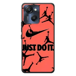 Силіконовый Чохол Nike Air Jordan на Блєкв'ю Оскал Модерн 8 (Just Do It)