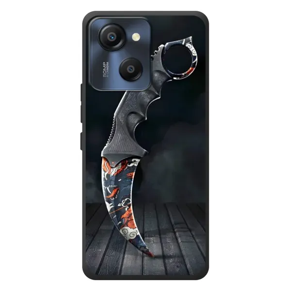 Чехол с рисунком «Кинжал КС ГО» для Blackview Oscal Modern 8 Чехол с рисунком «Кинжал КС ГО» для Blackview Oscal Modern 8