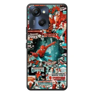 Чохол Супергерой Людина Павук на Blackview Oscal Modern 8 (Комікси Людина Павук)