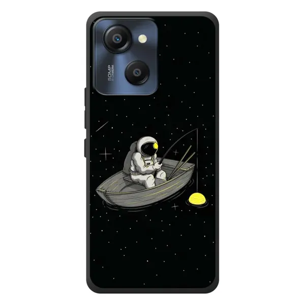 Чехол с рисунком «Космонавт на рыбалке» для Blackview Oscal Modern 8 Чехол с рисунком «Космонавт на рыбалке» для Blackview Oscal Modern 8