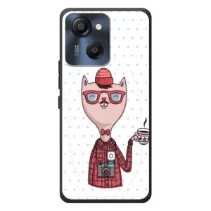Чохол на тематику: Коти для Blackview Oscal Modern 8 (Кіт аристократ)