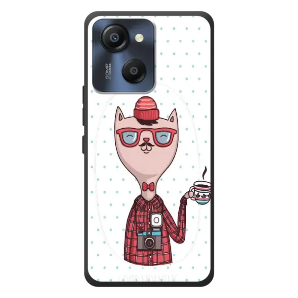 Чехол с рисунком «Кот аристократ» для Blackview Oscal Modern 8 Чехол с рисунком «Кот аристократ» для Blackview Oscal Modern 8