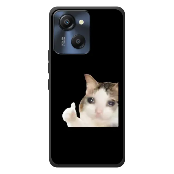 Чехол с рисунком «Кот в слезах» для Blackview Oscal Modern 8 Чехол с рисунком «Кот в слезах» для Blackview Oscal Modern 8