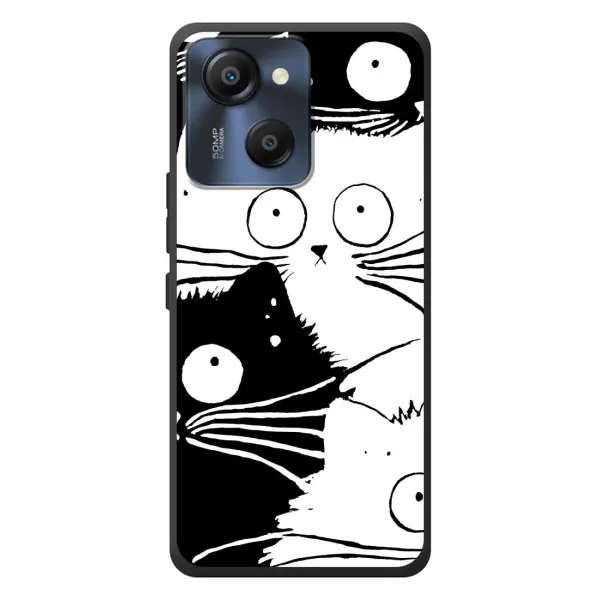Чехол с рисунком «КОТИКИ» для Blackview Oscal Modern 8 Чехол с рисунком «КОТИКИ» для Blackview Oscal Modern 8