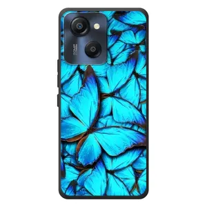 Силіконовий бампер з картинкою звірів для Blackview Oscal Modern 8 (Крила метеликів)