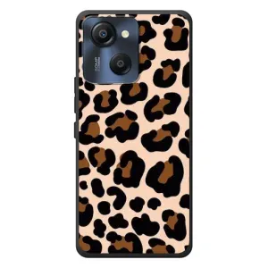Чехол с леопардовым принтом на Blackview Oscal Modern 8 (Леопардовый принт)