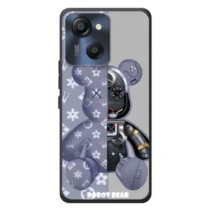 Силіконовий чохол для Blackview Oscal Modern 8 (Ведмідь Louis Vuitton)