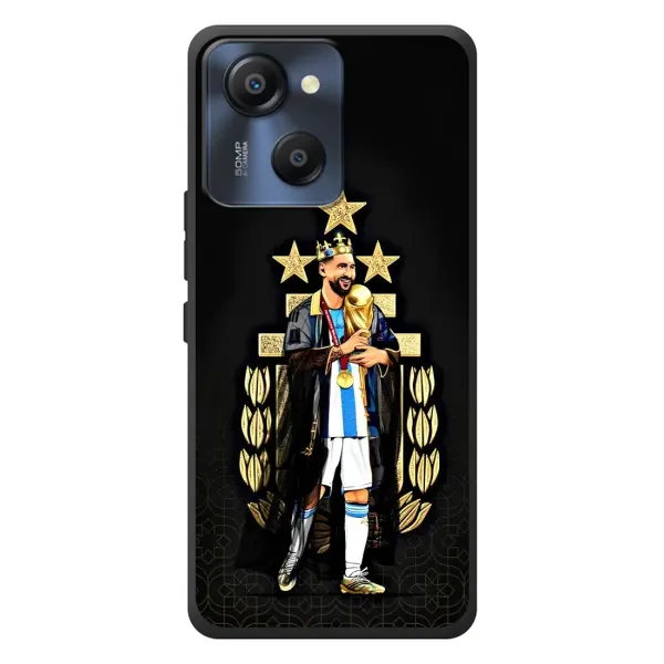 Чехол с рисунком «Месси король» для Blackview Oscal Modern 8 Чехол с рисунком «Месси король» для Blackview Oscal Modern 8