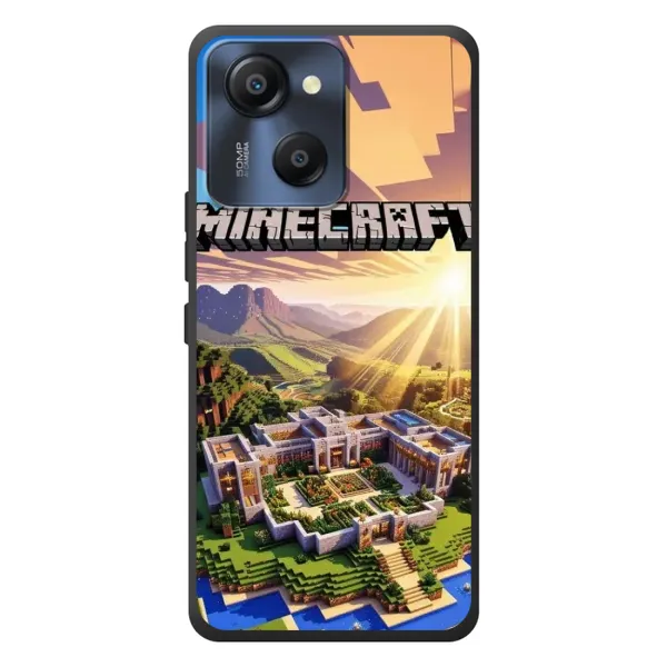 Чехол с рисунком «MINECRAFT» для Blackview Oscal Modern 8