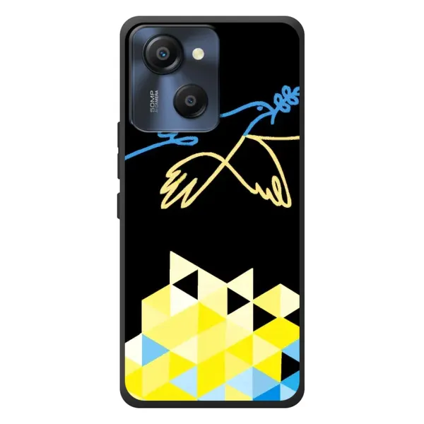 Чехол с рисунком «Мир для Украины» для Blackview Oscal Modern 8 Чехол с рисунком «Мир для Украины» для Blackview Oscal Modern 8
