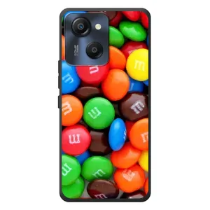 Чохол з зображенням смачної їжі для Blackview Oscal Modern 8 (Різнокольорові M&M'S)