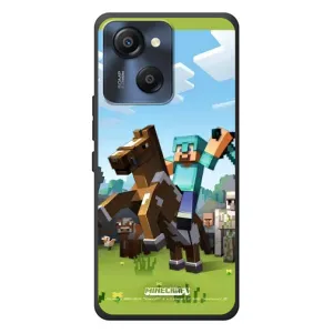 Чохли для Blackview Oscal Modern 8 (Персонажі МайнКрафт) (На коні)