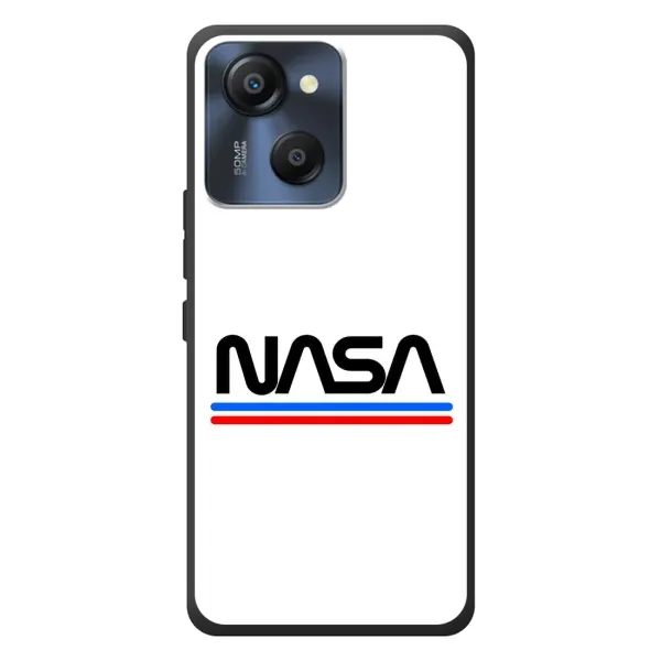 Чехол с рисунком «NASA на белом фоне» для Blackview Oscal Modern 8 Чехол с рисунком «NASA на белом фоне» для Blackview Oscal Modern 8