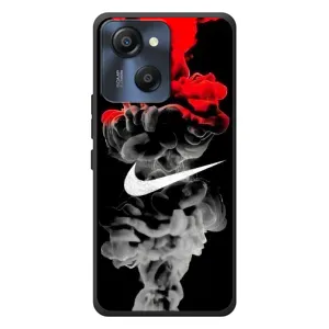 Силіконовый Чохол на Blackview Oscal Modern 8 з картинкою НАЙК (Nike дим)