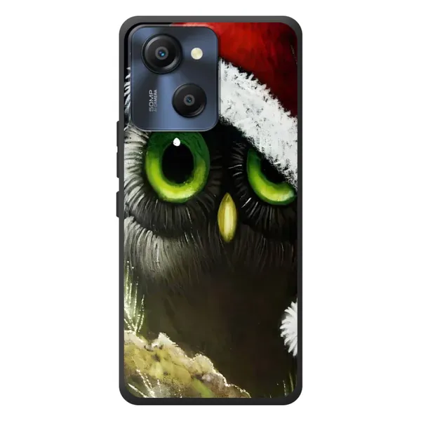 Чехол с рисунком «Новогодняя Сова» для Blackview Oscal Modern 8 Чехол с рисунком «Новогодняя Сова» для Blackview Oscal Modern 8