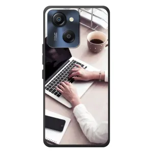 Силиконовый бампер (Работники) на Blackview Oscal Modern 8