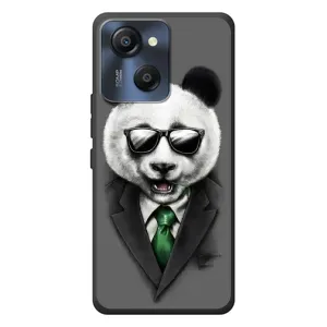 Чохли з Пандами на Blackview Oscal Modern 8 (Панда в окулярах)