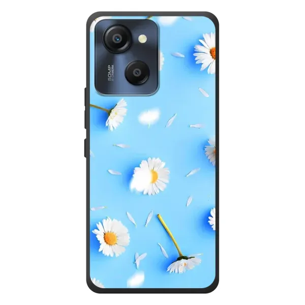 Чехол с рисунком «ромашки на голубом» для Blackview Oscal Modern 8