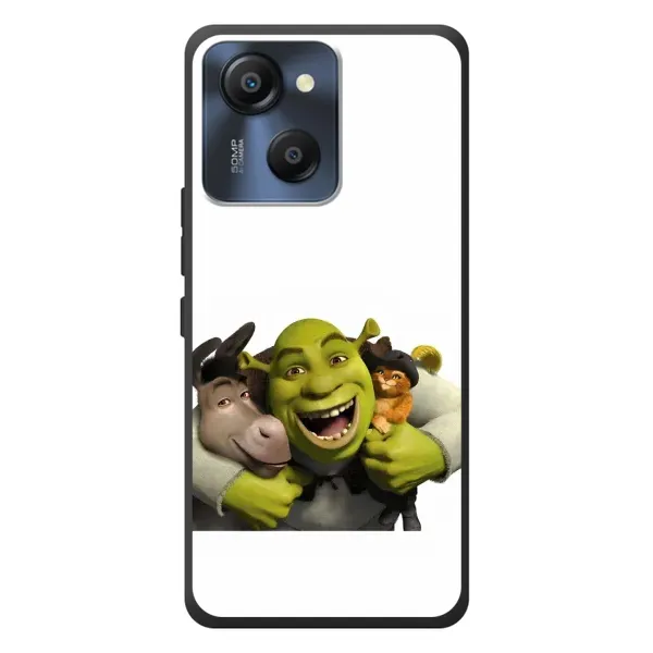 Чехол с рисунком «Шрек осел и кот» для Blackview Oscal Modern 8 Чехол с рисунком «Шрек осел и кот» для Blackview Oscal Modern 8