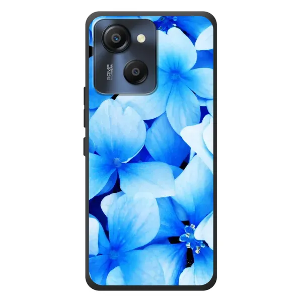Чехол с рисунком «Синие цветы» для Blackview Oscal Modern 8 Чехол с рисунком «Синие цветы» для Blackview Oscal Modern 8