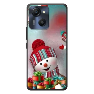 Чохли на Новий Рік Blackview Oscal Modern 8 (Сніговик в шапці)