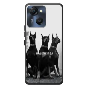 Чохол ДОБЕРМАН для Blackview Oscal Modern 8 (Три добермана)