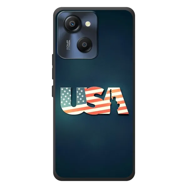 Чехол с рисунком «USA» для Blackview Oscal Modern 8 Чехол с рисунком «USA» для Blackview Oscal Modern 8