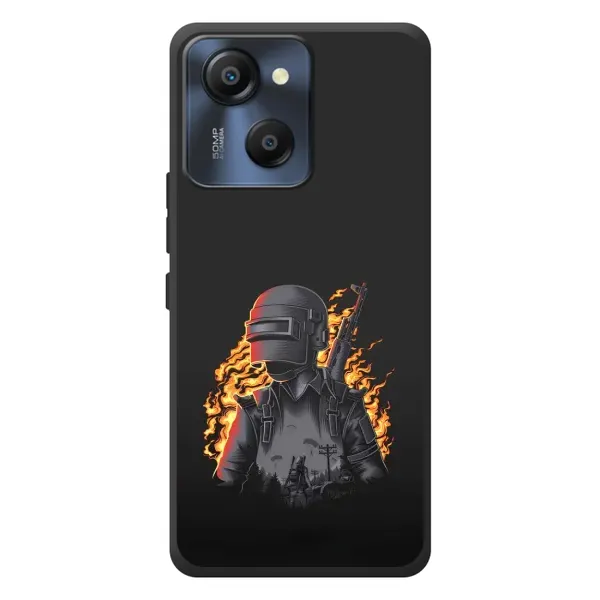 Чехол с рисунком «В огне» для Blackview Oscal Modern 8 Чехол с рисунком «В огне» для Blackview Oscal Modern 8