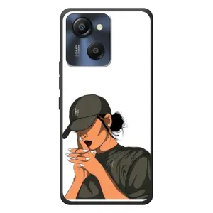 Силіконовый Чохол на Blackview Oscal Modern 8 з картинкой Модных девушек (У зеленому)