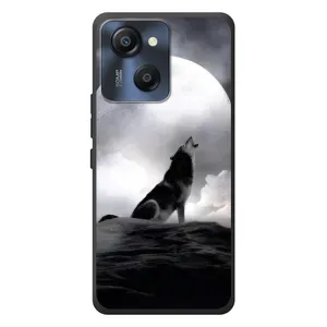Чохол з Вовком на Blackview Oscal Modern 8 (Вовк і місяць)