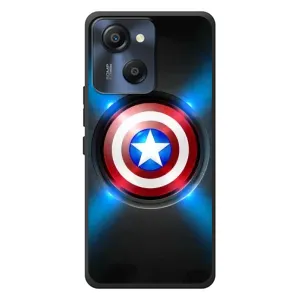 Чохол с Щітом Капітана Америки на Blackview Oscal Modern 8 (Яскраий Щит Капітана)