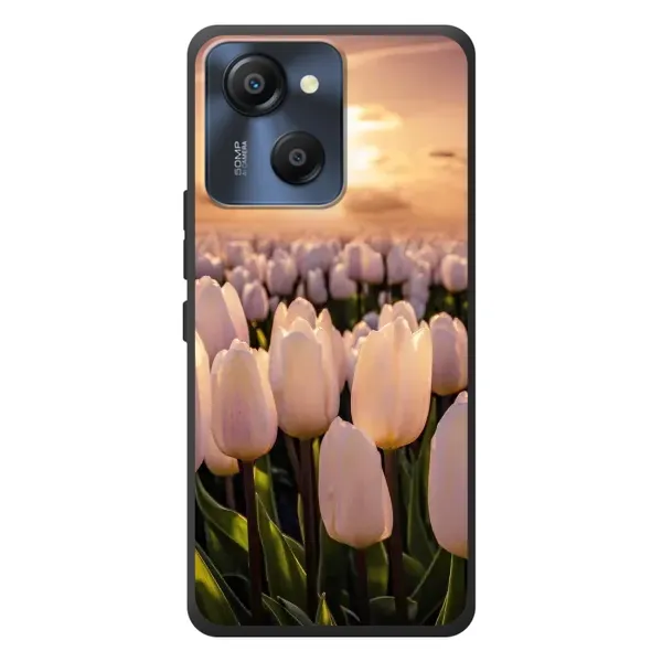 Чехол с рисунком «Закат с цветами» для Blackview Oscal Modern 8 Чехол с рисунком «Закат с цветами» для Blackview Oscal Modern 8