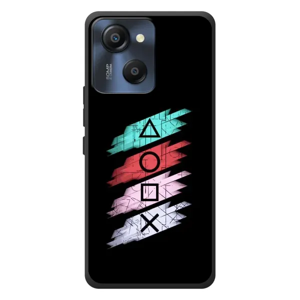 Чехол с рисунком «Значки Sony» для Blackview Oscal Modern 8 Чехол с рисунком «Значки Sony» для Blackview Oscal Modern 8