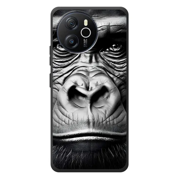 Чехол с рисунком «Черная обезьяна» для Blackview Oscal Tiger 12 Чехол с рисунком «Черная обезьяна» для Blackview Oscal Tiger 12