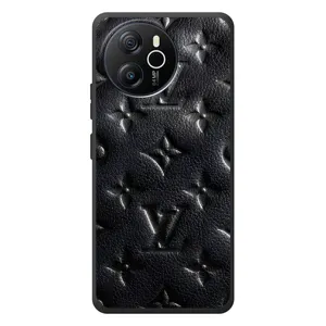 Текстурний Чохол Louis Vuitton для Чорніюз Осдаль Тайгер 12 (Чорний ЛВ)