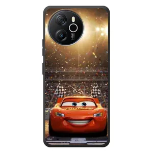 Чехол с принтом Маквин для Blackview Oscal Tiger 12 (Молния Маквин стадион)